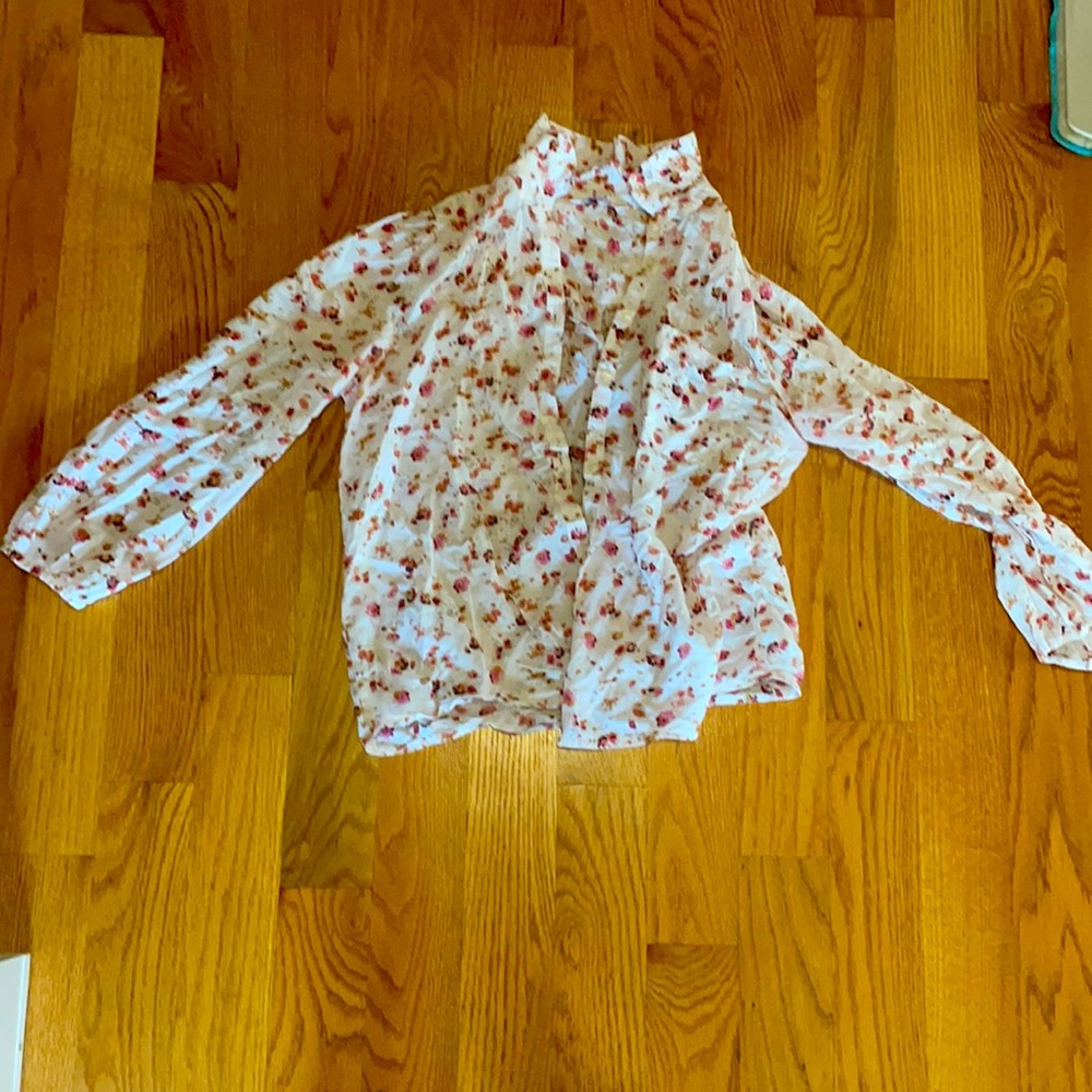 Lucky Brand Floral Shirt